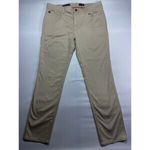 NWT Stitch Golf Men's Khaki Sterling 5-Pocket Golf Pants - Size 36x32 (37x32)